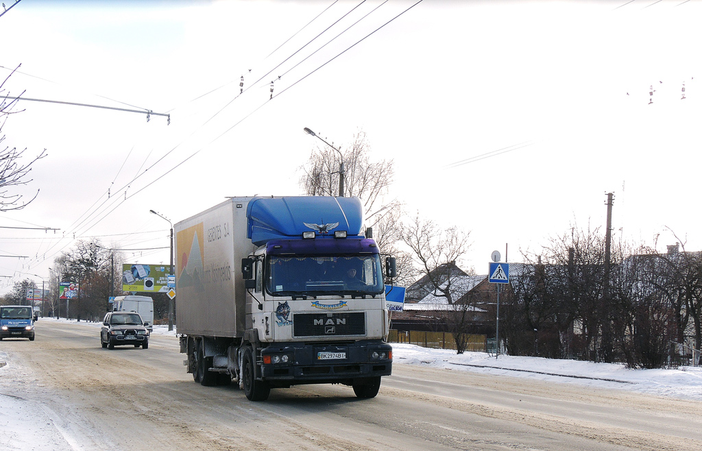 Ровненская область, № ВК 2974 ВІ — MAN F2000 (общая модель)