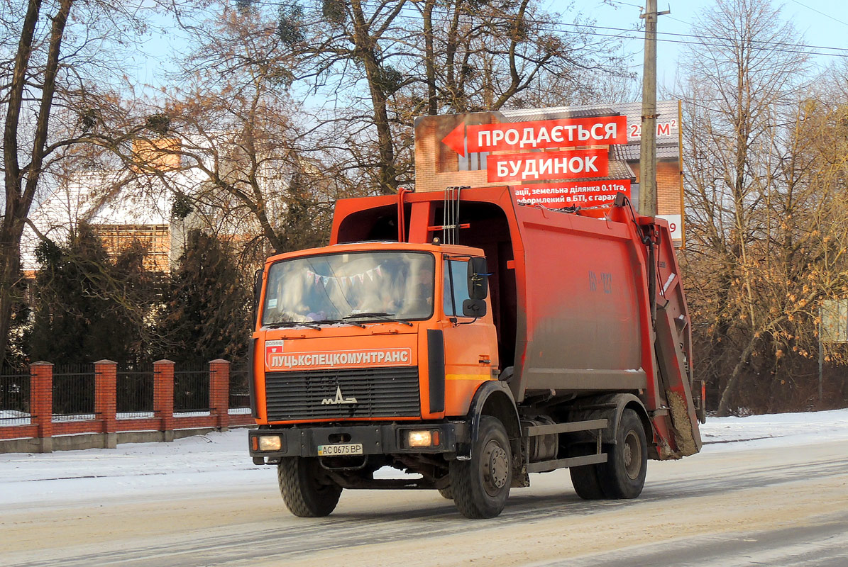 Волынская область, № АС 0675 ВР — МАЗ-533702