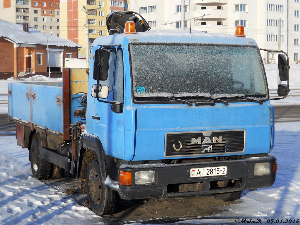 Витебская область, № АІ 2815-2 — MAN L2000 (общая модель)