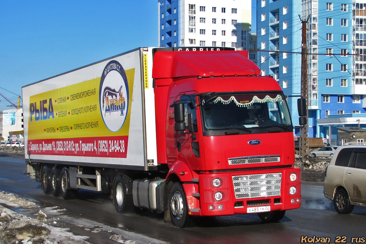 Алтайский край, № Х 485 ТМ 22 — Ford Cargo ('2007) 1838T