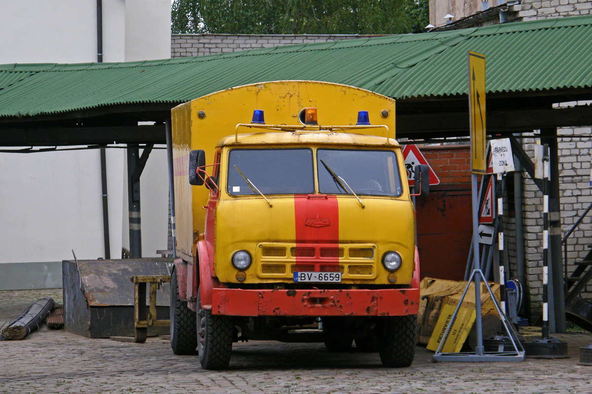 Латвия, № BV-6659 — МАЗ-5549