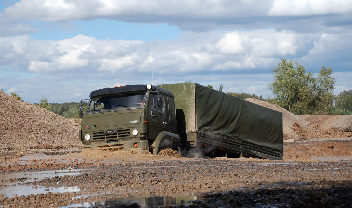 Татарстан, № Н 582 РК 116 — КамАЗ-65224 (общая модель)