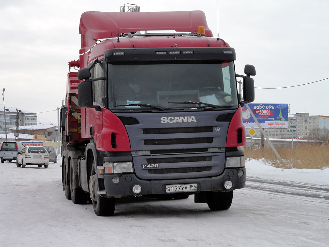 Новосибирская область, № В 157 УА 154 — Scania ('2004) P420