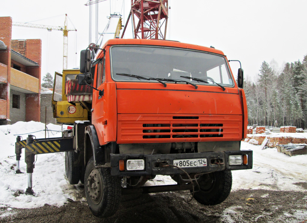 Красноярский край, № У 805 ЕС 124 — БАЗ-8029