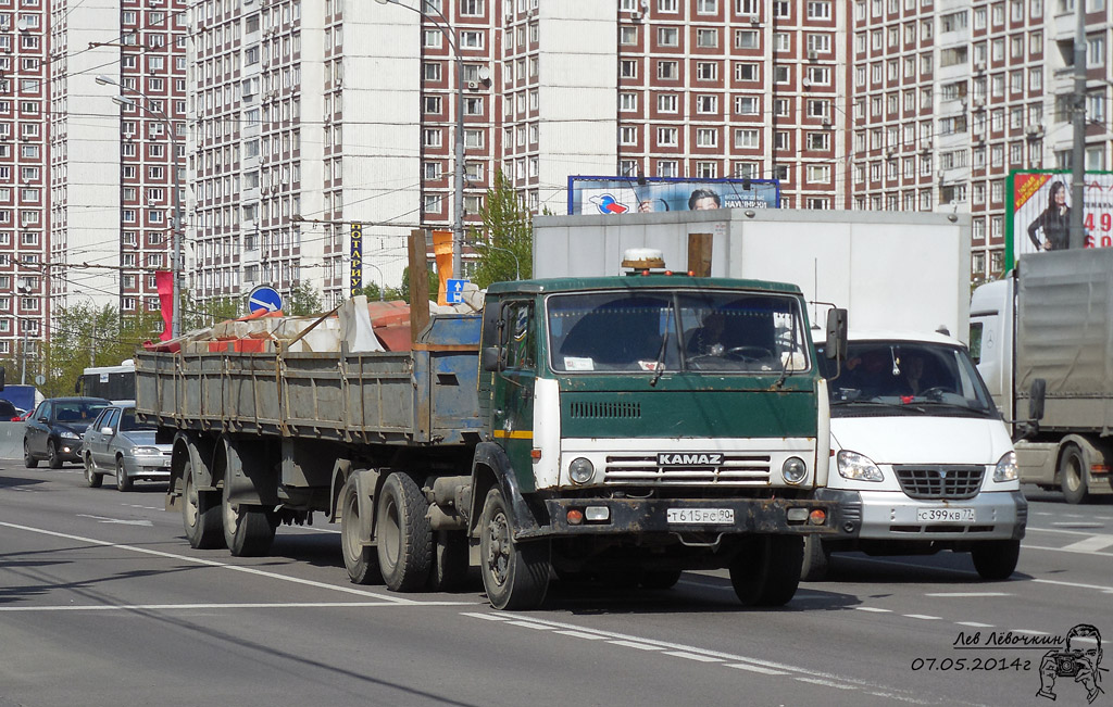 Московская область, № Т 615 РС 90 — КамАЗ-5410