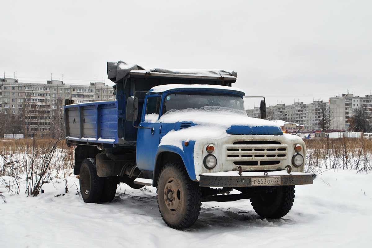 Нижегородская область, № Р 653 ОХ 52 — ЗИЛ-495710