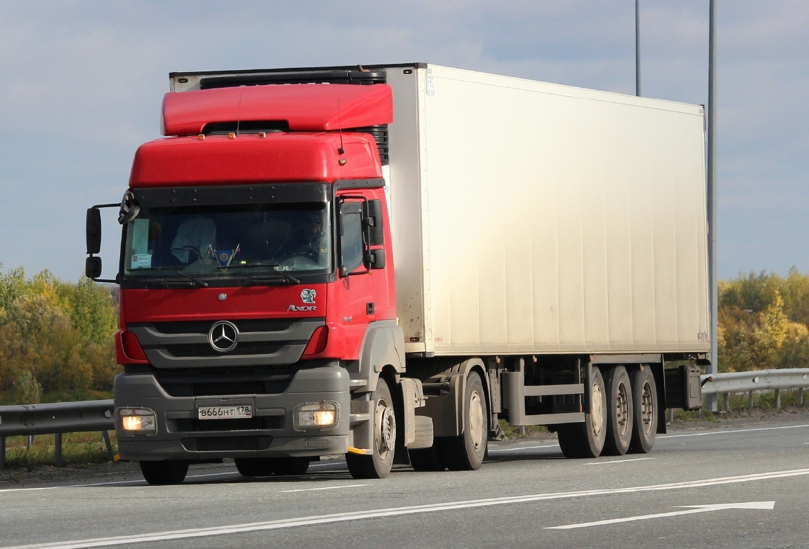 Санкт-Петербург, № В 666 НТ 178 — Mercedes-Benz Axor 1840 [Z9M]