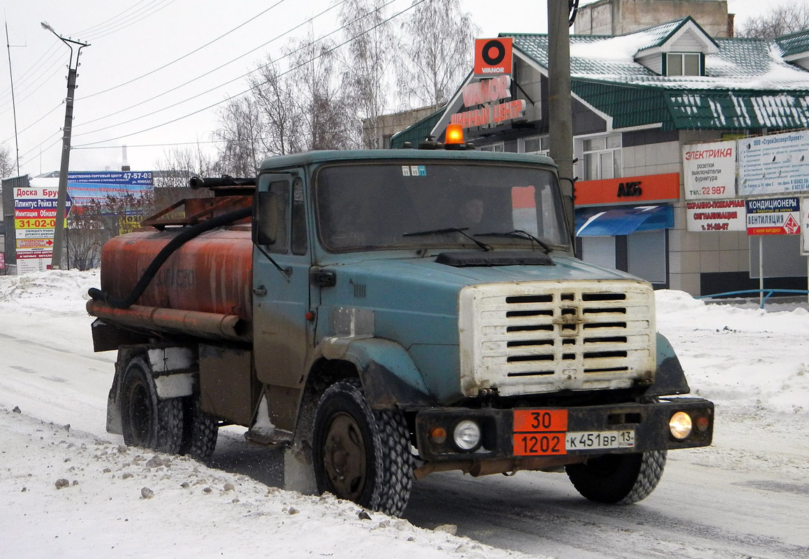 Мордовия, № К 451 ВР 13 — ЗИЛ-433362