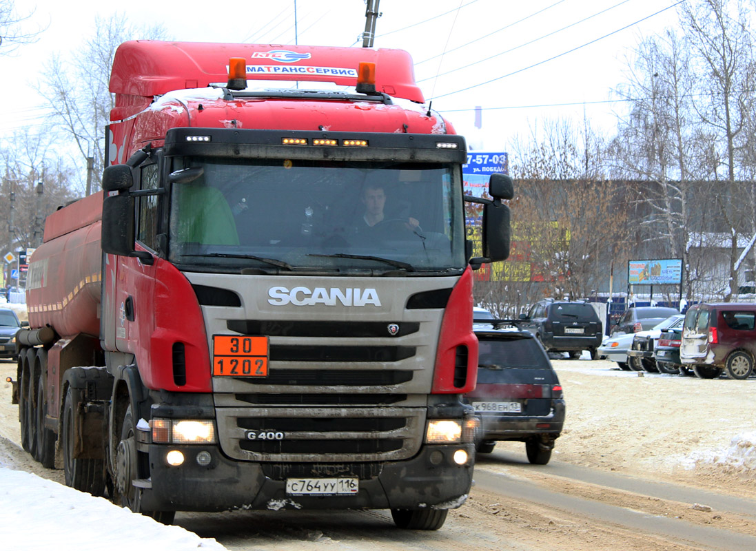 Татарстан, № С 764 УУ 116 — Scania ('2009) G400