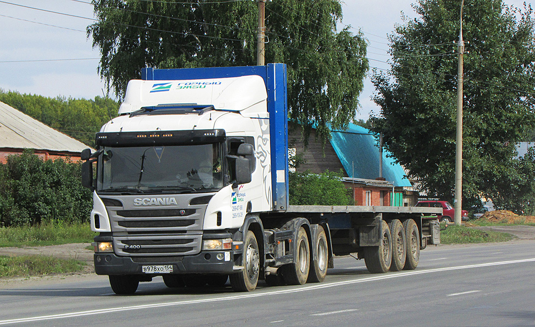 Новосибирская область, № В 978 ХО 154 — Scania ('2011) P400