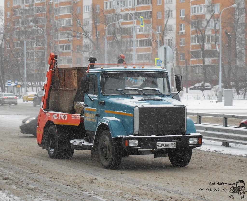 Московская область, № А 393 НМ 190 — ЗИЛ-433362