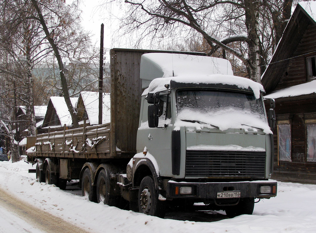 Нижегородская область, № К 210 ВВ 152 — МАЗ-642208