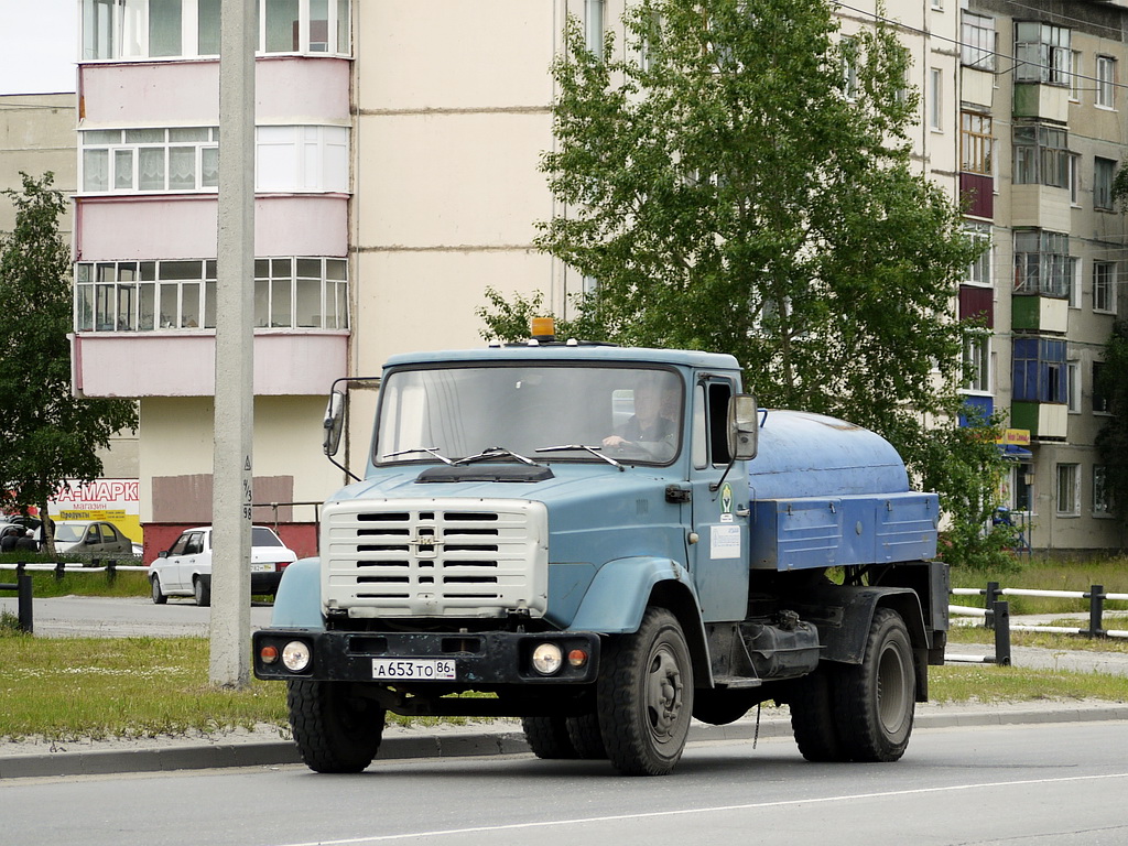 Ханты-Мансийский автоном.округ, № А 653 ТО 86 — ЗИЛ-433362