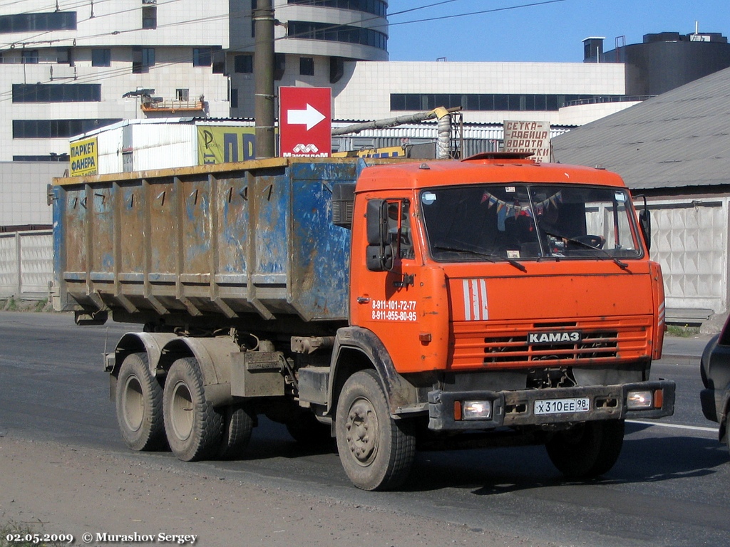 Санкт-Петербург, № Х 310 ЕЕ 98 — КамАЗ-53215-15 [53215R]