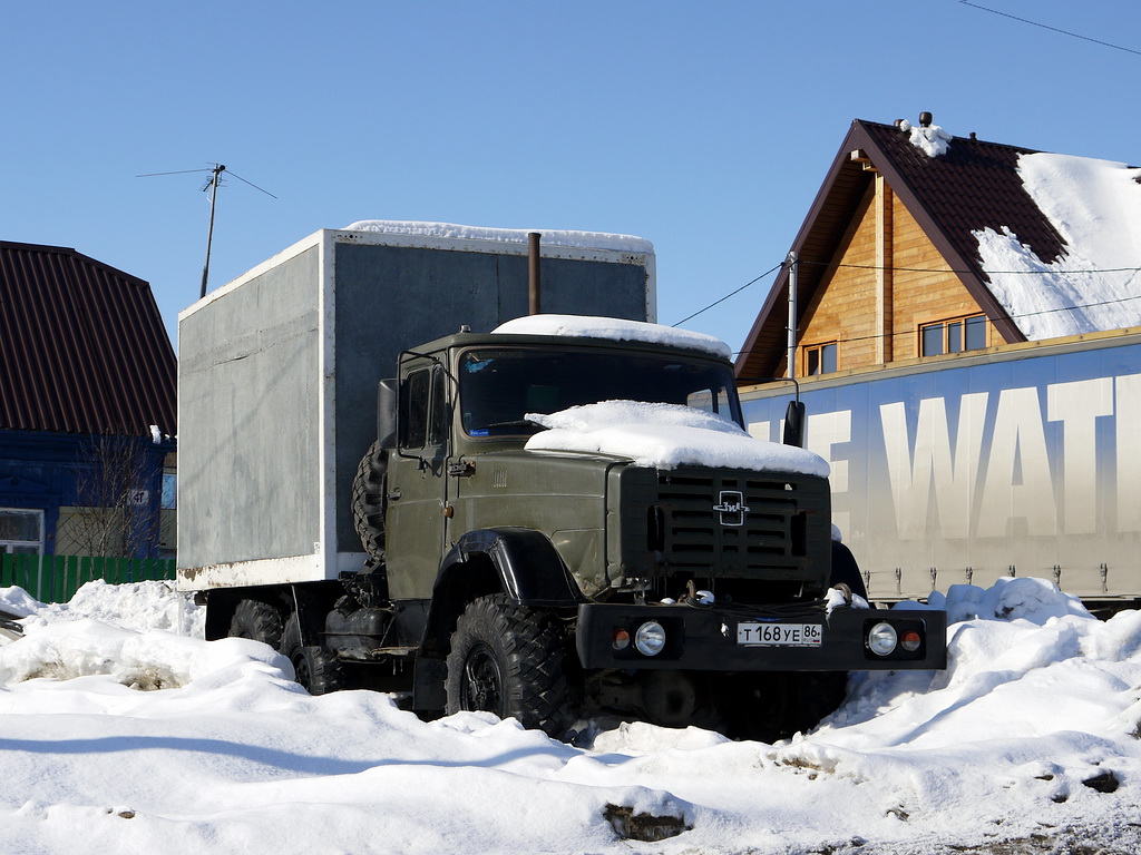 Ханты-Мансийский автоном.округ, № Т 168 УЕ 86 — ЗИЛ-433420