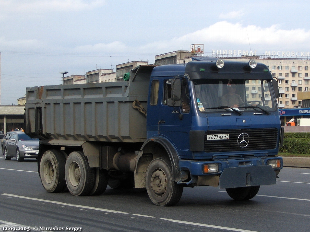 Ленинградская область, № К 677 НА 47 — Mercedes-Benz NG 2220