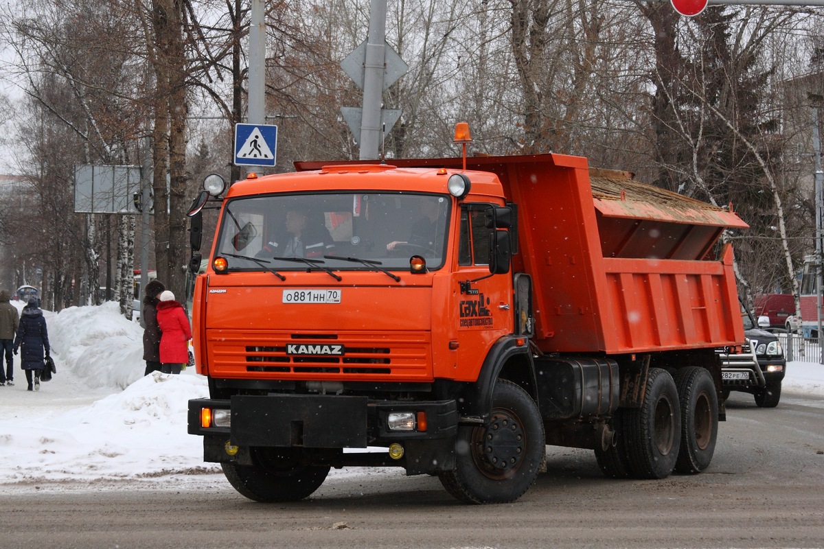 Томская область, № О 881 НН 70 — КамАЗ-65115-62