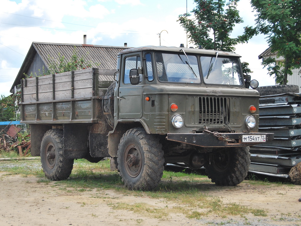 Тюменская область, № М 154 ХТ 72 — ГАЗ-66-12