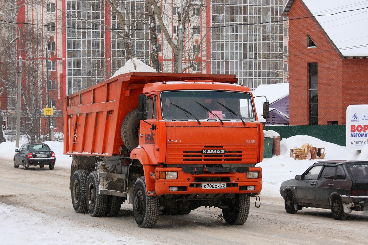 Томская область, № К 706 ОХ 70 — КамАЗ-6522 [652200]