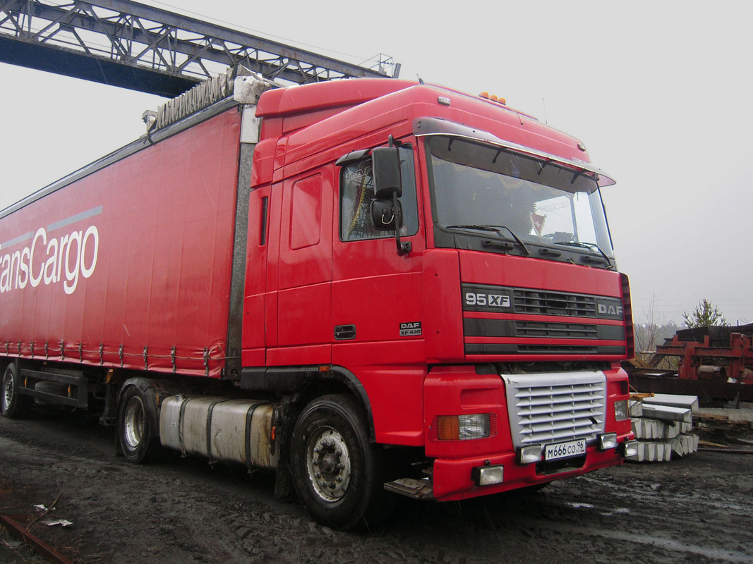 Свердловская область, № М 666 СО 96 — DAF 95XF FT