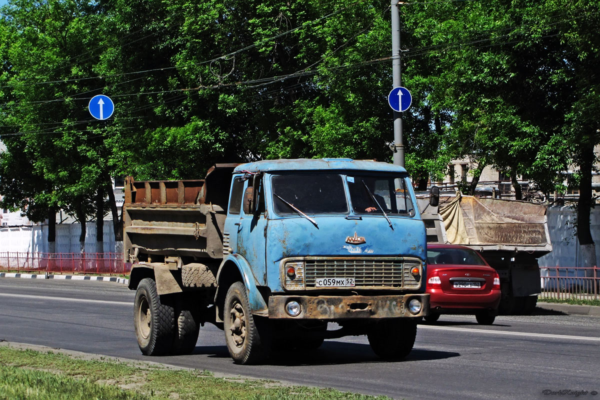 Нижегородская область, № С 059 МХ 52 — МАЗ-5549