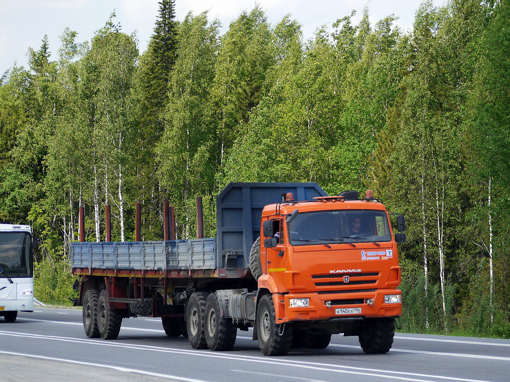 Свердловская область, № А 140 ЕХ 196 — КамАЗ-44108-24 [441083]