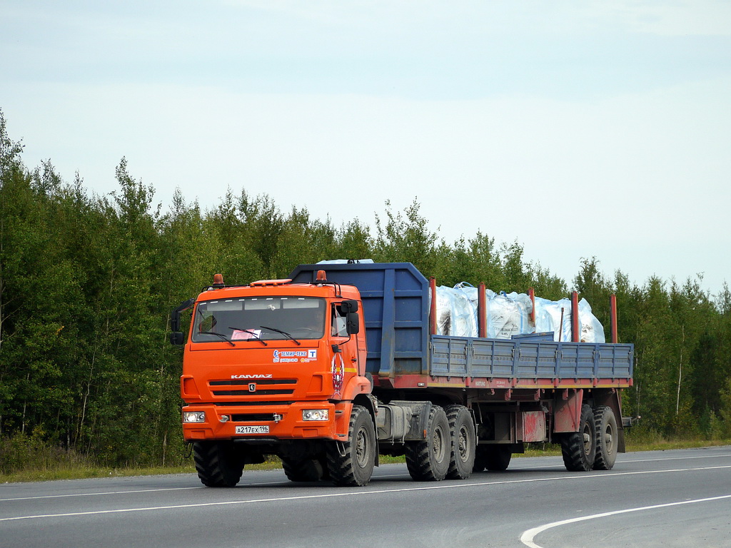 Свердловская область, № А 217 ЕХ 196 — КамАЗ-44108-24 [441083]