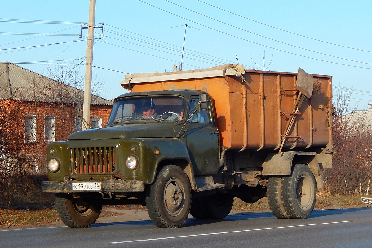 Воронежская область, № К 197 КВ 36 — ГАЗ-53-14, ГАЗ-53-14-01