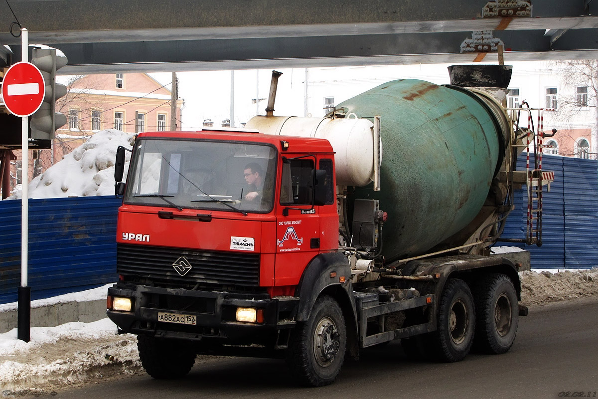 Нижегородская область, № А 882 АС 152 — Урал-63685