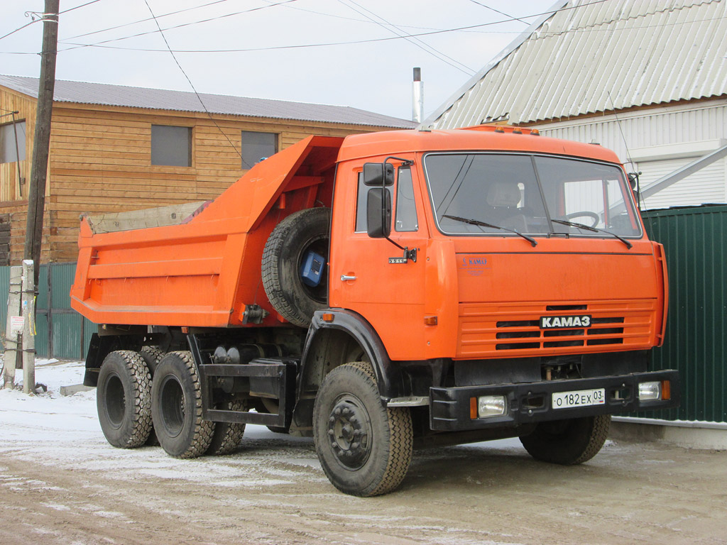 Бурятия, № О 182 ЕХ 03 — КамАЗ-55111-15 [55111R]