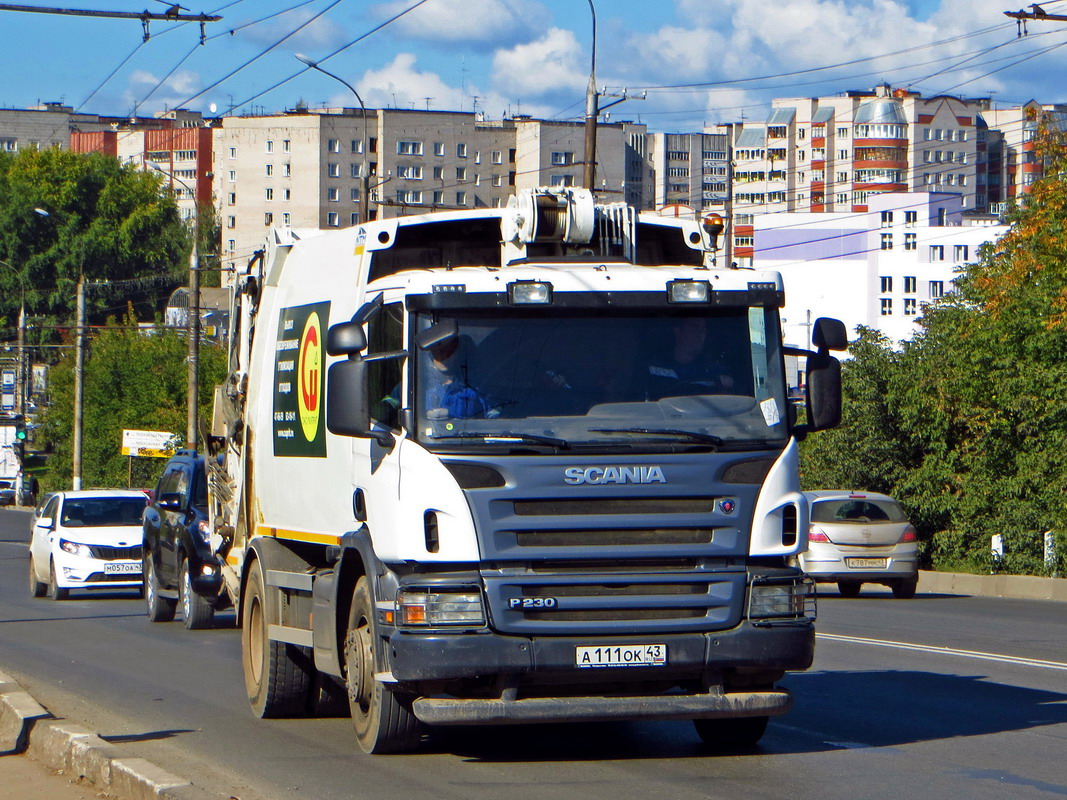 Кировская область, № А 111 ОК 43 — Scania ('2004) P230