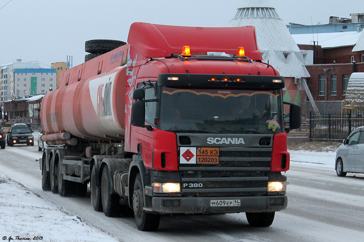 Саха (Якутия), № М 609 ЕР 14 — Scania ('1996) P380