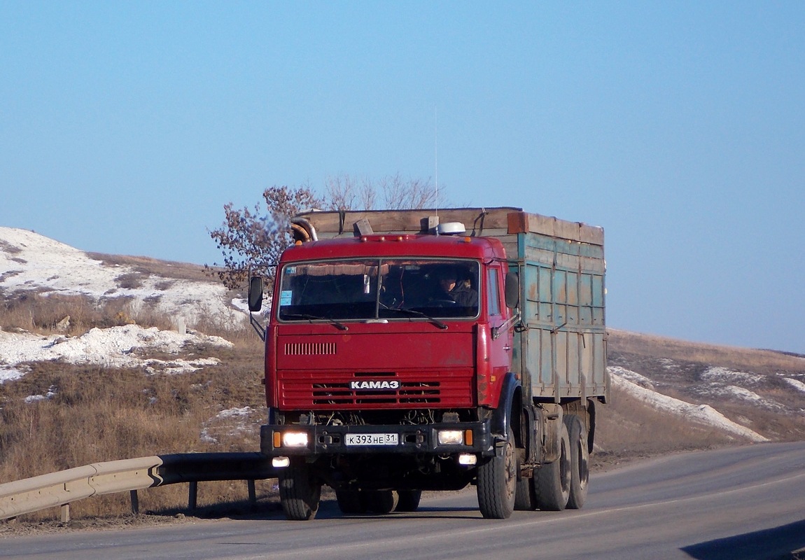 Белгородская область, № К 393 НЕ 31 — КамАЗ-53212