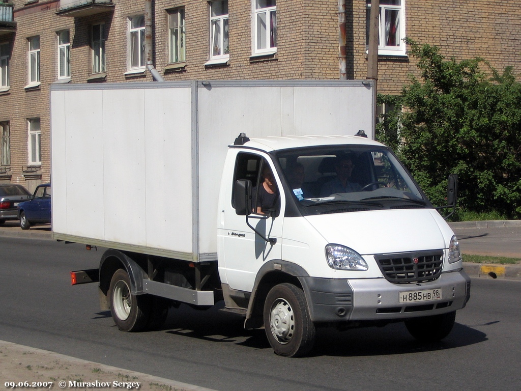 Санкт-Петербург, № Н 885 НВ 98 — ГАЗ-33104 "Валдай"