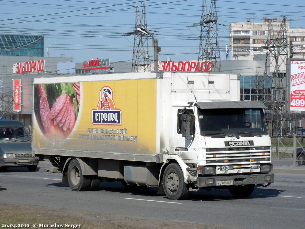 Санкт-Петербург, № У 348 НН 98 — Scania (II) P93M