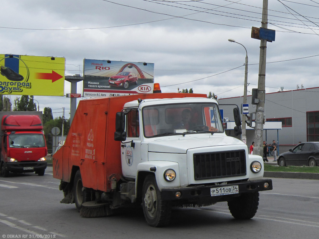 Волгоградская область, № Р 511 ОВ 34 — ГАЗ-3309