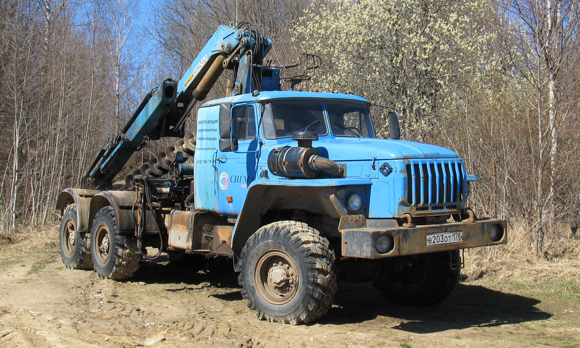 Санкт-Петербург, № В 203 ОТ 178 — Урал-4320-40