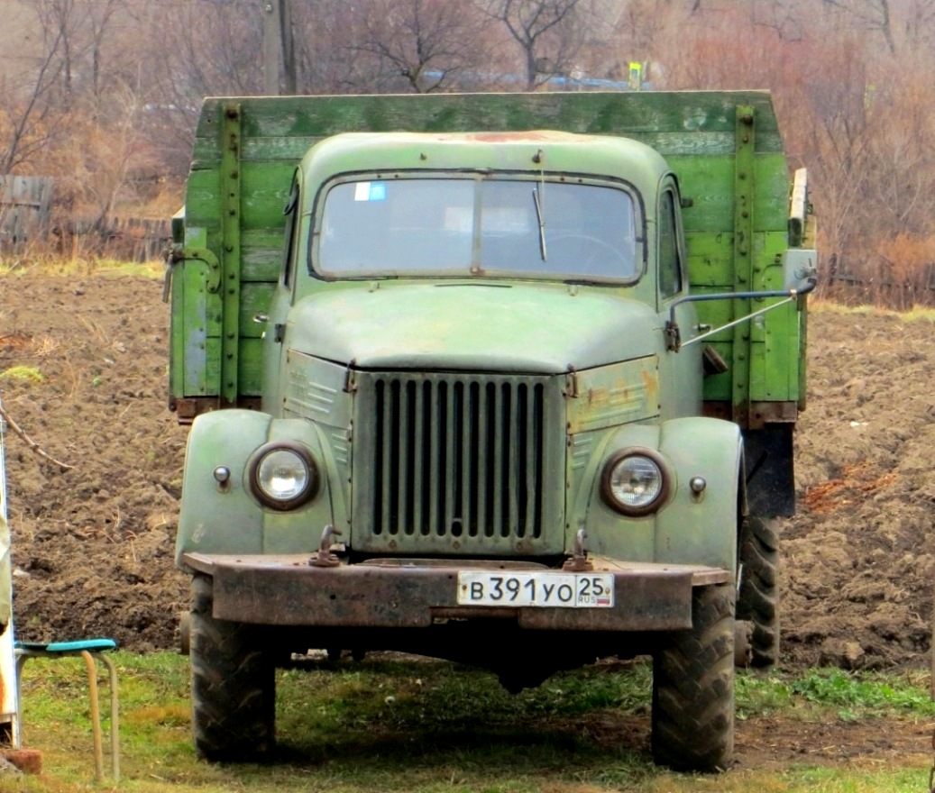 Приморский край, № В 391 УО 25 — ГАЗ-63