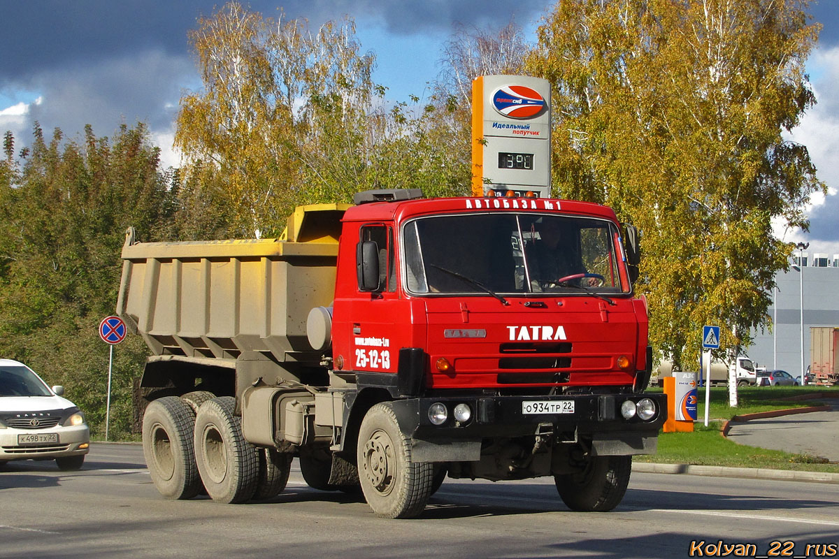 Алтайский край, № О 934 ТР 22 — Tatra 815-2 S1 A