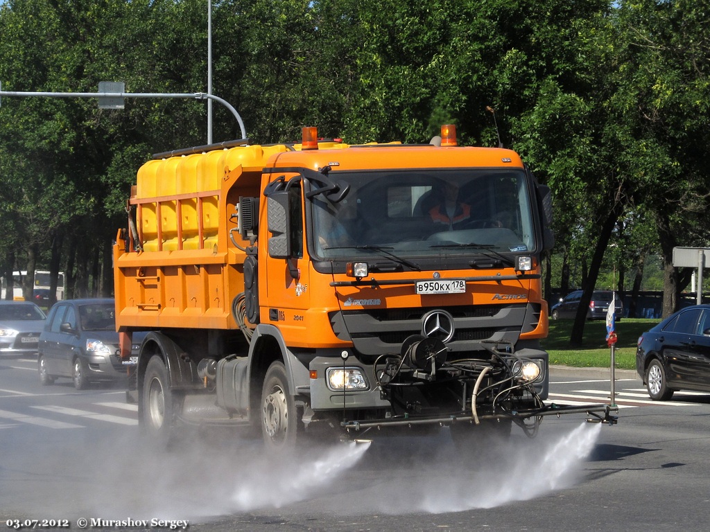 Санкт-Петербург, № В 950 КХ 178 — Mercedes-Benz Actros ('2009) 2041