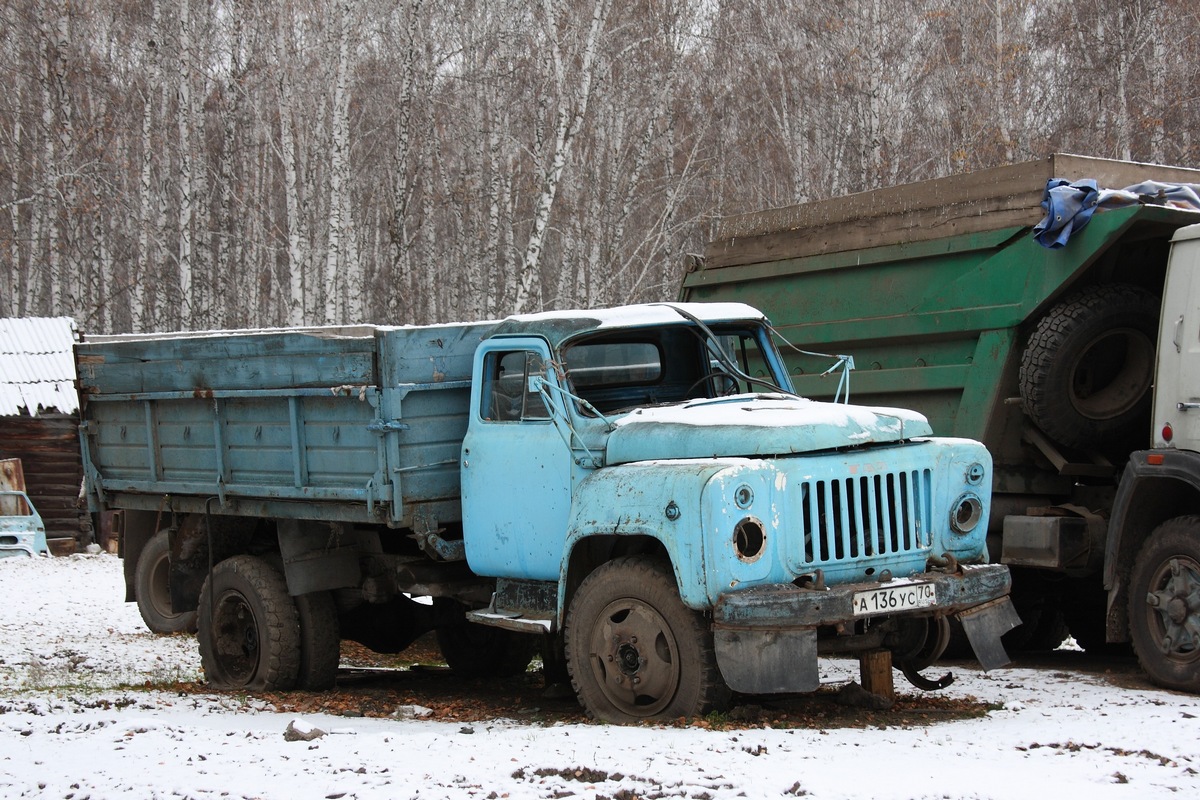 Томская область, № А 136 УС 70 — ГАЗ-53-14, ГАЗ-53-14-01