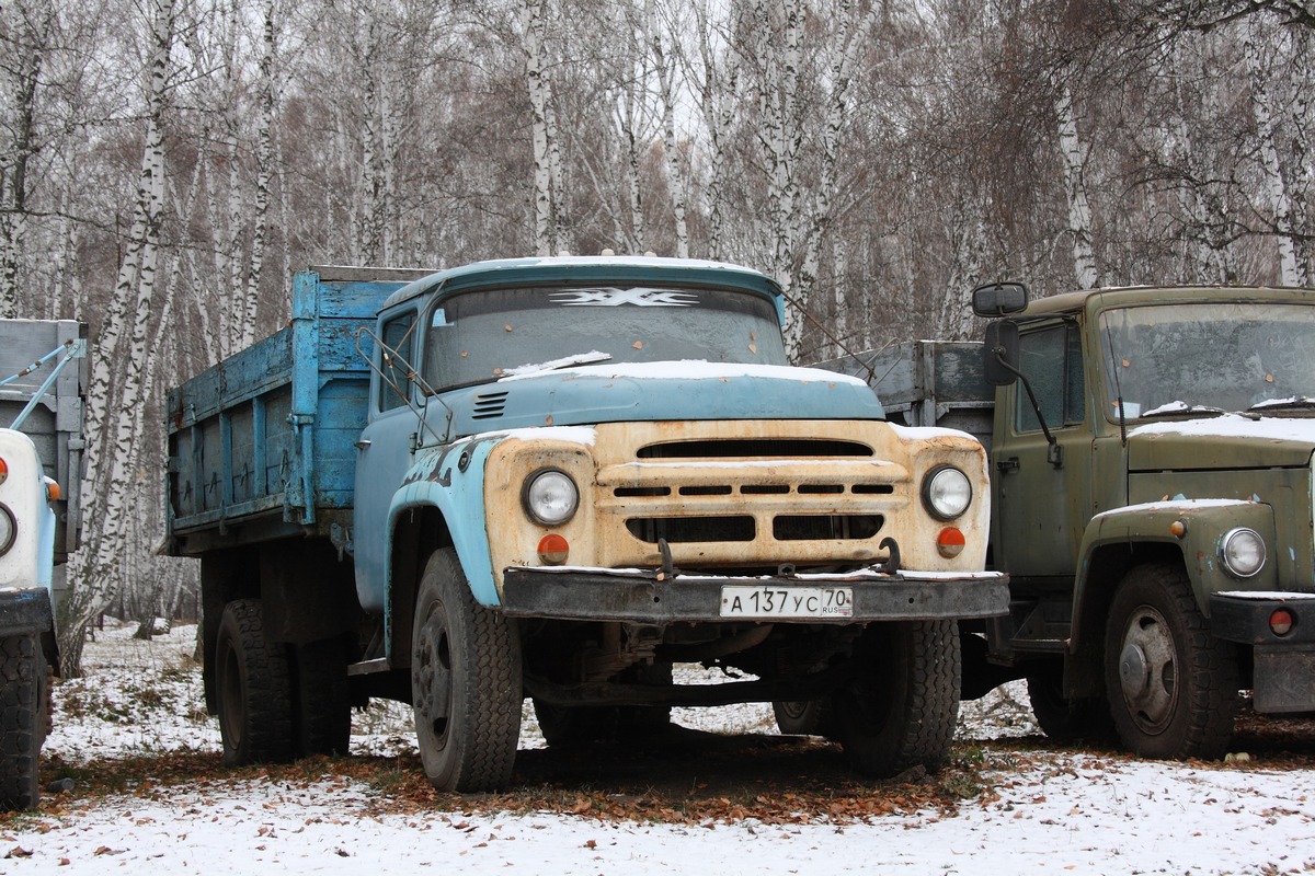 Томская область, № А 137 УС 70 — ЗИЛ-130 (общая модель)