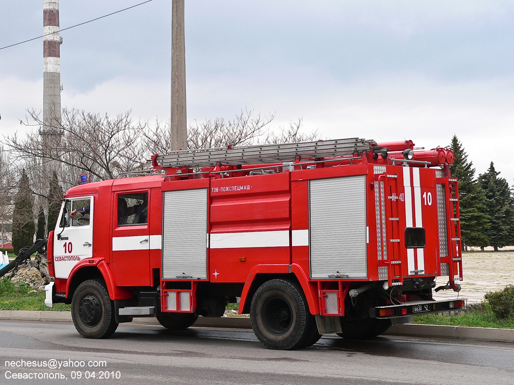 Севастополь, № 6630 Ч2 — КамАЗ-43253 (общая модель)