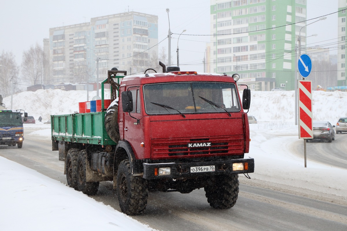 Томская область, № О 396 РВ 70 — КамАЗ-43105