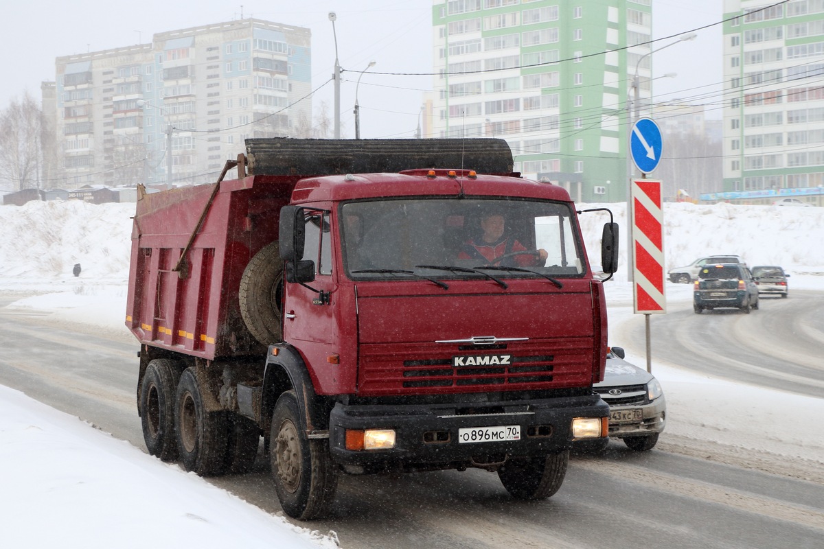 Томская область, № О 896 МС 70 — КамАЗ-65115 [651150]