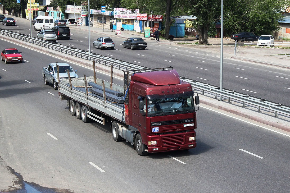 Туркестанская область, № 351 KBA 13 — DAF 95XF FT