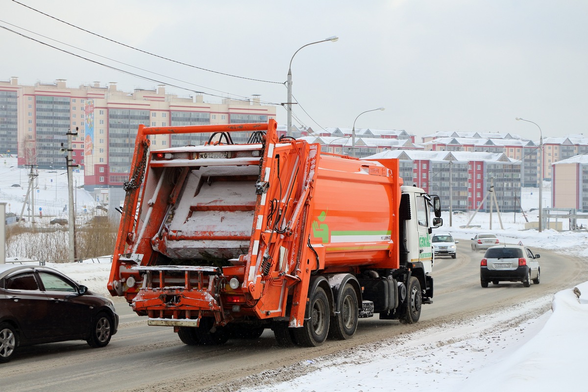 Томская область, № К 012 КМ 70 — МАЗ-6312B3