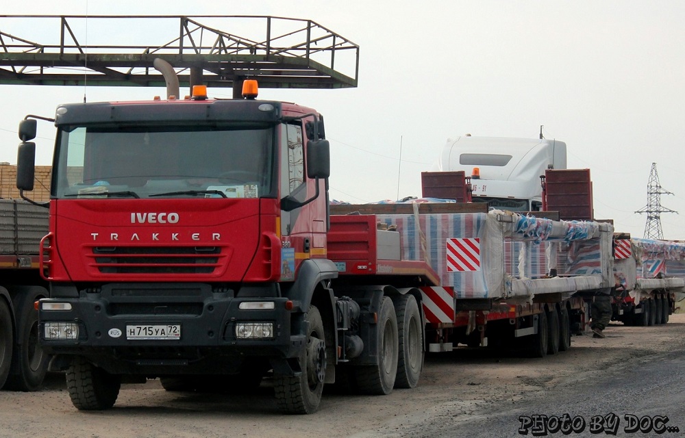 Тюменская область, № Н 715 УА 72 — IVECO Trakker ('2004)