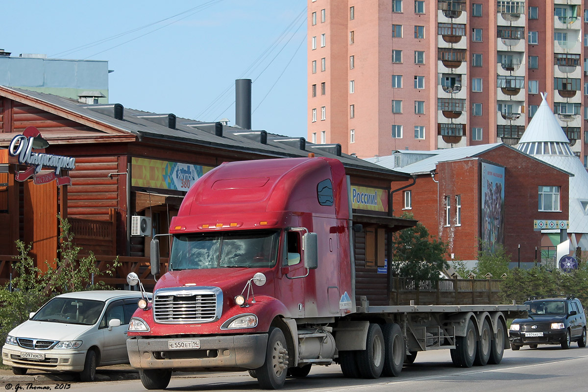 Саха (Якутия), № Е 550 ЕТ 14 — Freightliner Columbia