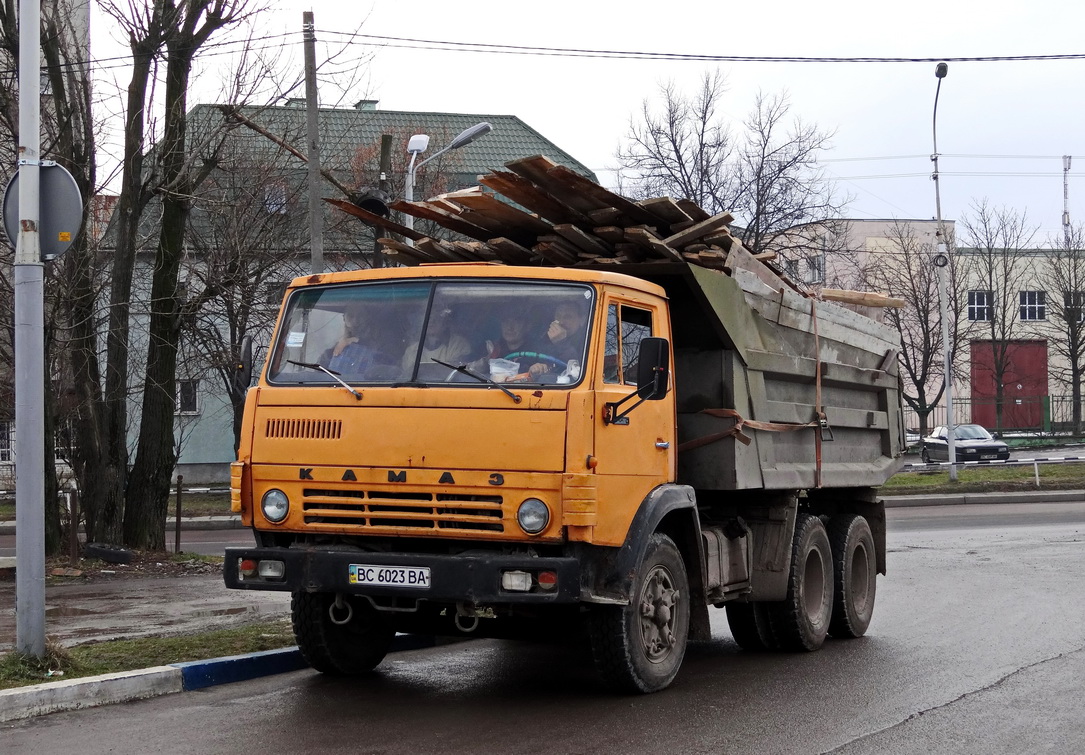 Львовская область, № ВС 6023 ВА — КамАЗ-5511